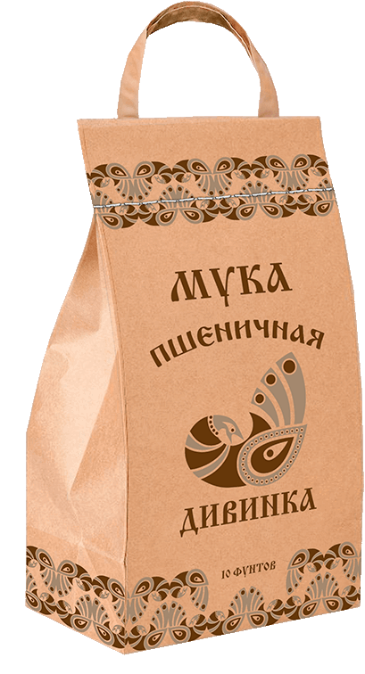 Мука пшеничная 2 сорт (второго сорта) "Дивинка" (Алтайский край) / 4,1 кг