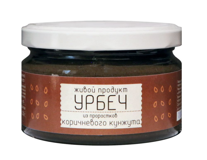 Урбеч из проростков коричневого кунжута (raw) "Живой продукт" Дагестан / 225 г