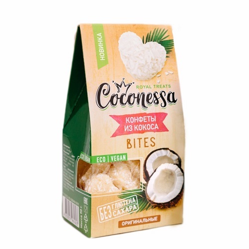 Конфеты из кокоса "Coconessa" / 90 г