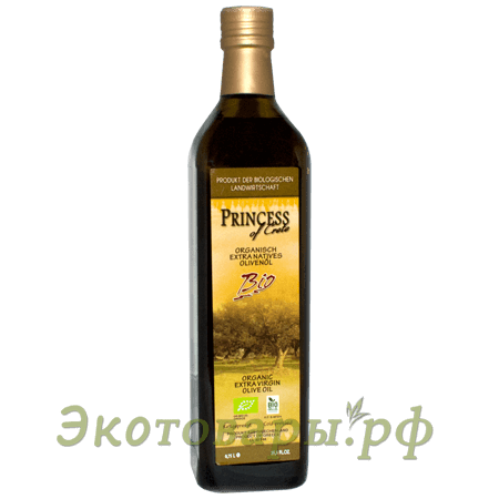 Масло оливковое Extra Virgin БИО/Органик "Принцесса Крита" о.Крит / 750 мл