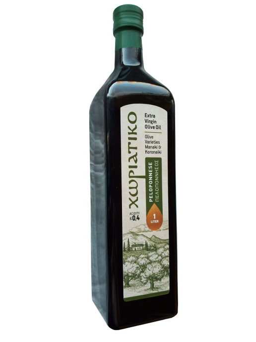 Масло оливковое Extra Virgin "Horiatiko. Хориатико" Peloponnese / 1л