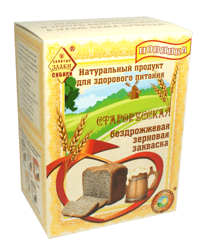 Закваска зерновая для хлеба и кваса "Витазар" / 360 г