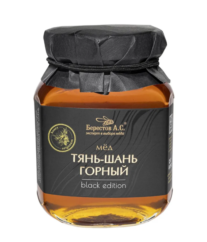 Мёд горный Тянь-Шань отборный. Регион: Киргизия "Берестов А.С. Избранное." / 500 г