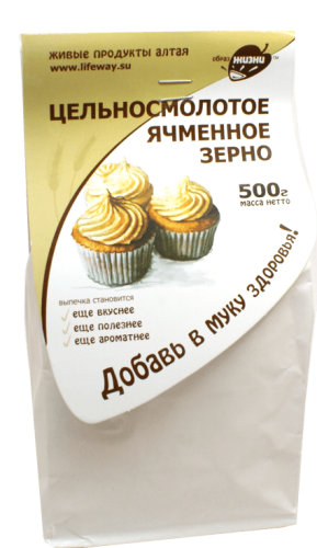 Мука ячменная цельнозерновая "Образ Жизни" / 500 г