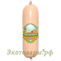 Колбаса вегетарианская (постная) Сочная деликатесная докторская "Высший Вкус" / 400 г