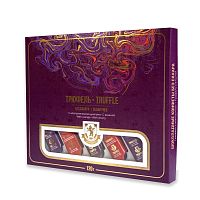 Набор конфет - трюфели с вишней и апельсиновыми цукатами (без сахара) "ПУРПУР" / 120 г