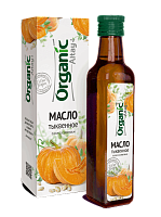 Масло тыквенное холодного отжима "Organic Altay" / 250 мл