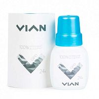 Дезодорант шариковый натуральный на основе квасцов GIPO "VIAN" / 50 мл