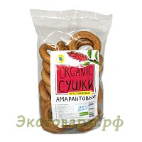 Сушки амарантовые бездрожжевые "Компас Здоровья" / 200 г