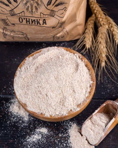 Мука пшеничная цельнозерновая (грубого помола) БИО "О'Ника / Оника" / 3 кг ** фото 2