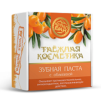 Зубная паста на основе каолина с облепихой "Алтын Бай. Таёжная косметика" / 25 г