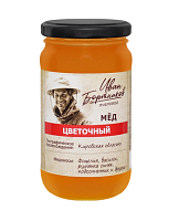 Мёд натуральный цветочный "Иван Бортников" (Кировская область) / 500 г