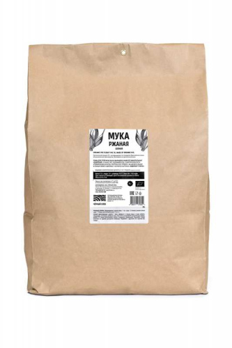 Мука ржаная сеяная БИО "Чёрный Хлеб" / 5 кг