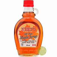 Кленовый сироп (без сахара) "Keejo" (Канада) / 250 г