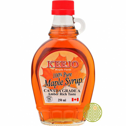 Кленовый сироп (без сахара) "Keejo" (Канада) / 250 г Кленовый сироп (без сахара) "Keejo" (Канада) / 250 г