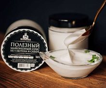 Майонез без глютена и сахара, на соевом молоке (vegan) "Веган Иваныч" / 200 г