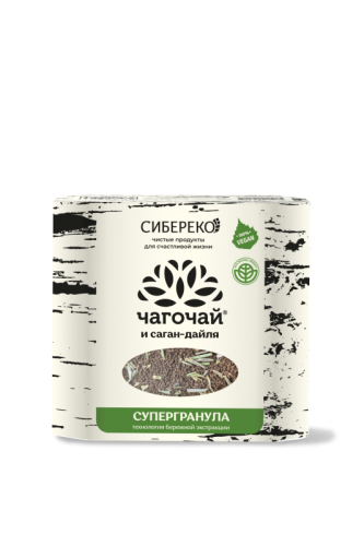 Чагочай и саган-дайля антиоксидантный (супергранула) "Sibereco" / 100 г