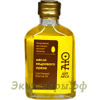 Масло кедрового ореха (холодного прессования) "Алтайга. Дух леса" / 100 мл