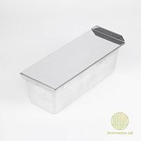 Форма тостерная, для выпечки тостового хлеба с крышкой нерж. (285х110х95 мм)