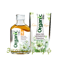 Масло чёрного тмина холодного отжима (эфиопские семена) "Organic Altay" / 100 мл
