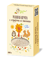 Крупа манная из пшеницы с отрубями (манка) "Оргтиум" / 500 г