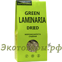 Морская капуста (ламинария) резаная сушёная "Компас Здоровья" / 100 г