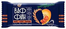 Вафли из полбы в молочном шоколаде - "Тыква + морковь" (без сахара и фруктозы) "Вастэко" / 50 г