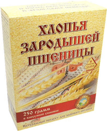 Хлопья зародышей пшеницы "Витазар" / 250 г