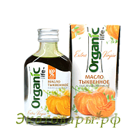 Масло тыквенное холодного отжима "Organic Altay" / 100 мл