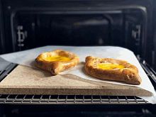 Камень для выпечки вулканический (пекарский камень) "Прямоугольный" (33х39х2)