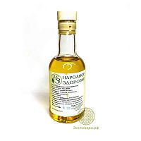 Масло льняное сыродавленное (холодного отжима) "Народное Здоровье" / 200 мл **
