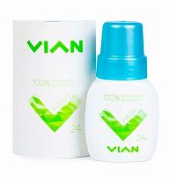 Дезодорант шариковый натуральный на основе квасцов Fresh "VIAN" / 50 мл