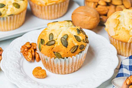 Маффины с куркумой