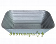 Форма литая для выпечки и расстойки (прямоугольная, широкая) (255х160х65 мм)