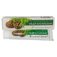 Зубная паста с живицей кедра и экстрактом хвои "Кедр Алтайский" / 75 г
