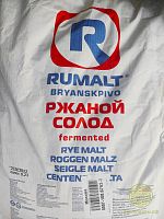 Солод ржаной ферментированный (красный) особо тонкого помола БРЯНСКИЙ "RUMALT PREMIUM" / 25 кг **