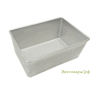 Форма для выпечки литая, прямоугольная (165х115х70 мм)