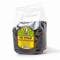 Рис чёрный длиннозёрный нешлифованный "Кубань матушка" / 500 г