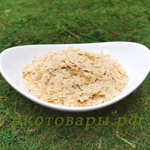 Пищевые дрожжи неактивные, обогощённые B12 и цинком (Nutritional yeast) / 50 г