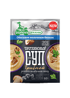 Протеиновый крем-суп быстрого приготовления Грибной "Bionova" / 7шт х 20 г