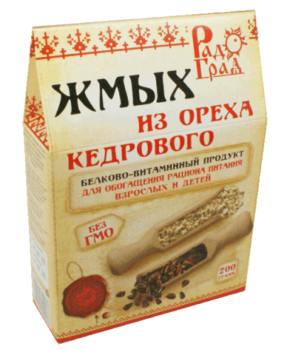 Кедровый жмых "Радоград" / 200 г