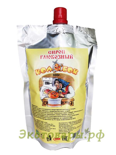 Сироп глюкозный для кондитерских изделий "Колобок" / 300 г