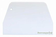 Скребок пекарский пластиковый для работы с тестом (жёсткий) SN4052 (133х95)