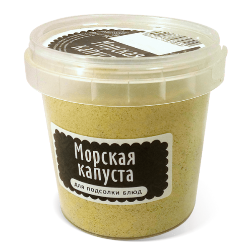 Морская капуста ламинария, измельчённая для подсолки блюд "Компас Здоровья" / 90 г