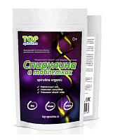 Спирулина в таблетках "TOP-spirulina" (Китай) / 100 г