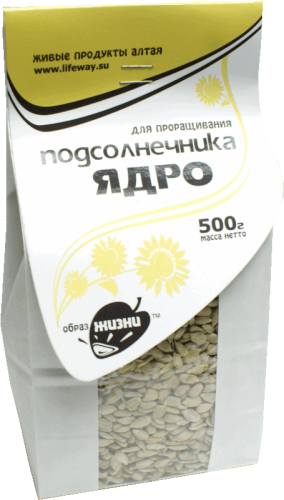 Семена подсолнечника очищенные (ядро) "Образ Жизни" / 500 г