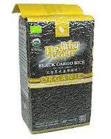 Рис чёрный необработанный, органический "Sawat-D" Тайланд / 1 кг