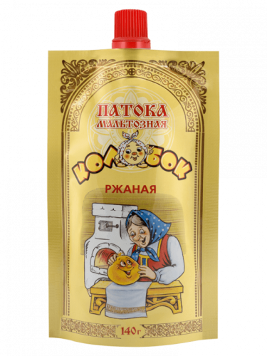 Патока ржаная мальтозная хлебопекарная "Колобок" / 140 г