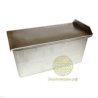 Форма тостерная, для выпечки тостового хлеба с крышкой (200х100х90 мм)