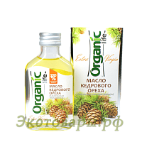 Масло кедрового ореха холодного отжима "Organic Altay" / 100 мл